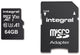 Carte mémoire micro SD intégrée v30 64 Go - 9500405