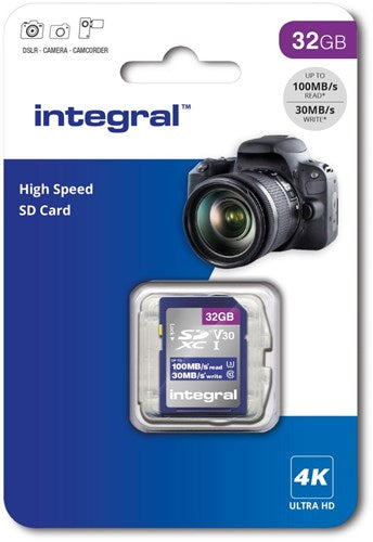 Carte mémoire SD intégrée v30 32 Go - 9500600