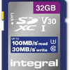 Carte mémoire SD intégrée v30 32 Go - 9500600
