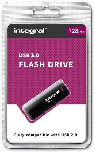 Clé USB intégrée 128 Go noire 3.0