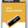 Clé USB intégrée 512 Go noire 3.0 - 9500220