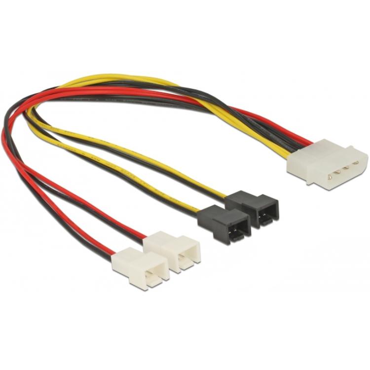 GOOBAY 4P-2X 3P 12 Volts, 2x 3p 5 volt