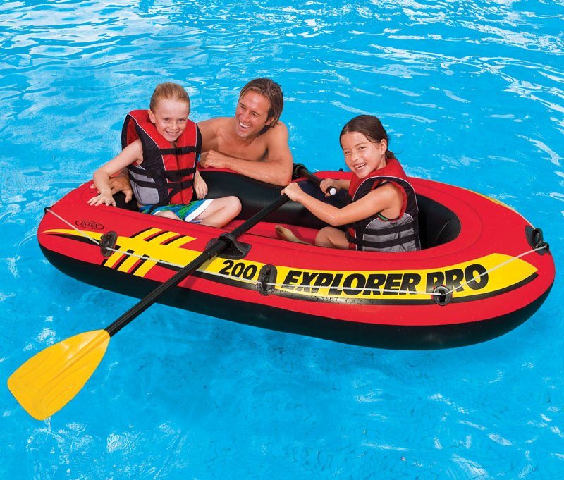 Intex Explorer Pro 200 Set - avec pagaies et pompe