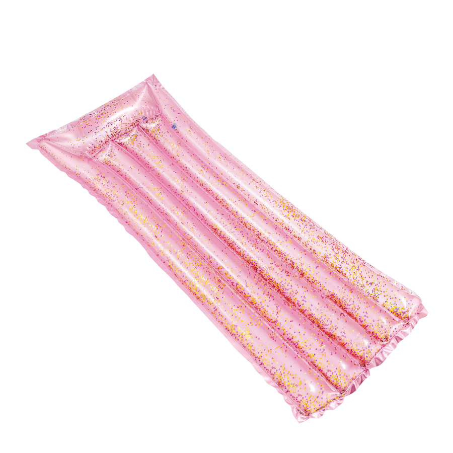Intex - Matelas pneumatique Pink Glitter