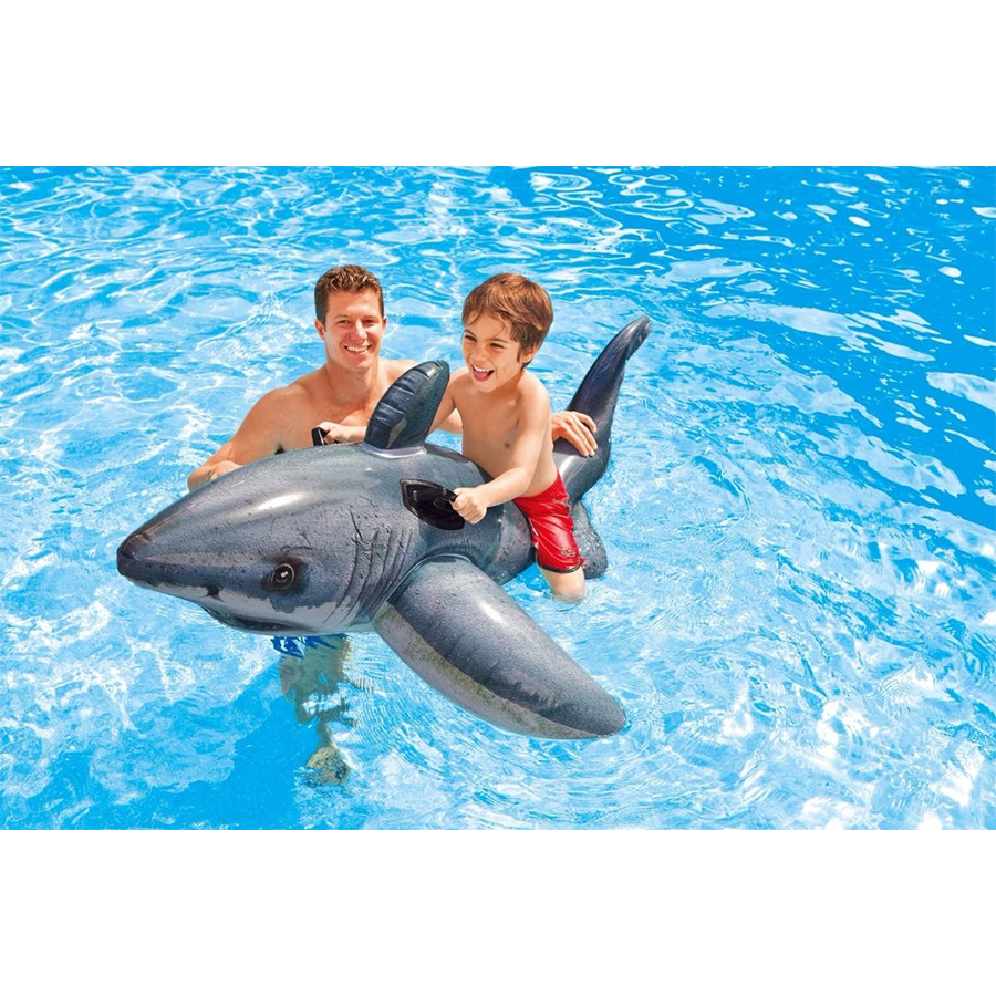 Requin blanc gonflable intex