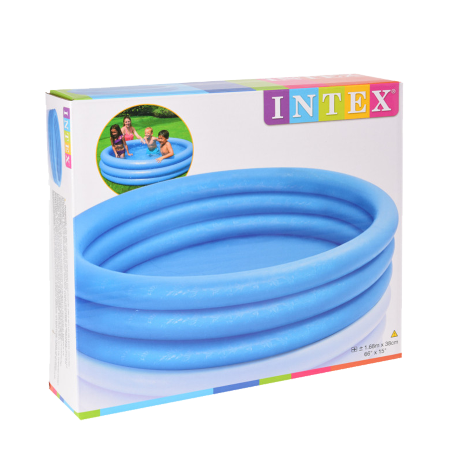 Piscine gonflable bleu intex