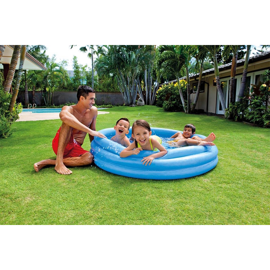 Piscine gonflable bleu intex