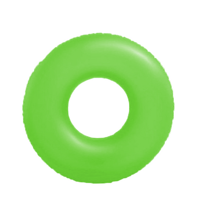 Bouée Intex vert fluo ø91cm