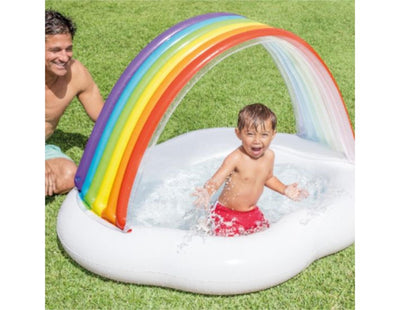 Piscine bébé arc-en-ciel