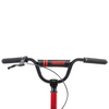 inverser le scooter rouge