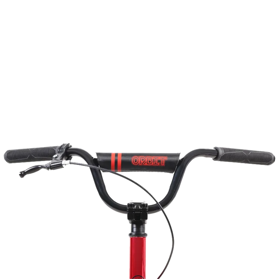 inverser le scooter rouge