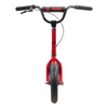 inverser le scooter rouge