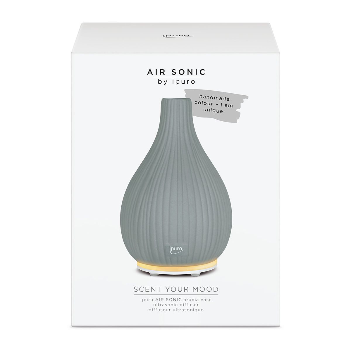 Ipuro ipuro Air Aroma Vase Grey