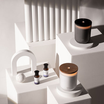 Ipuro Air Sonic Aroma Candle Gray