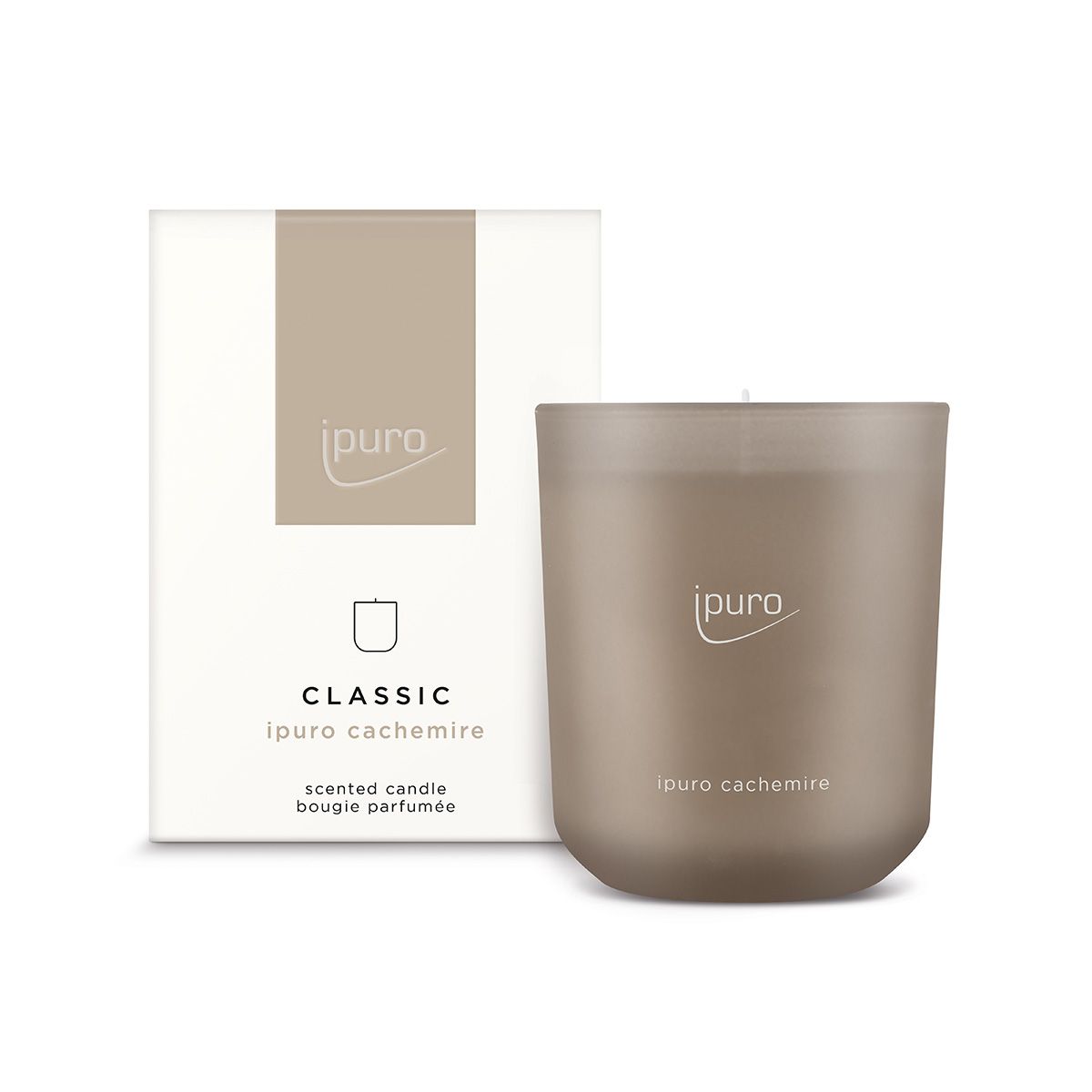 Ipuro ipuro parfumé à la bougie cachemire 270gr