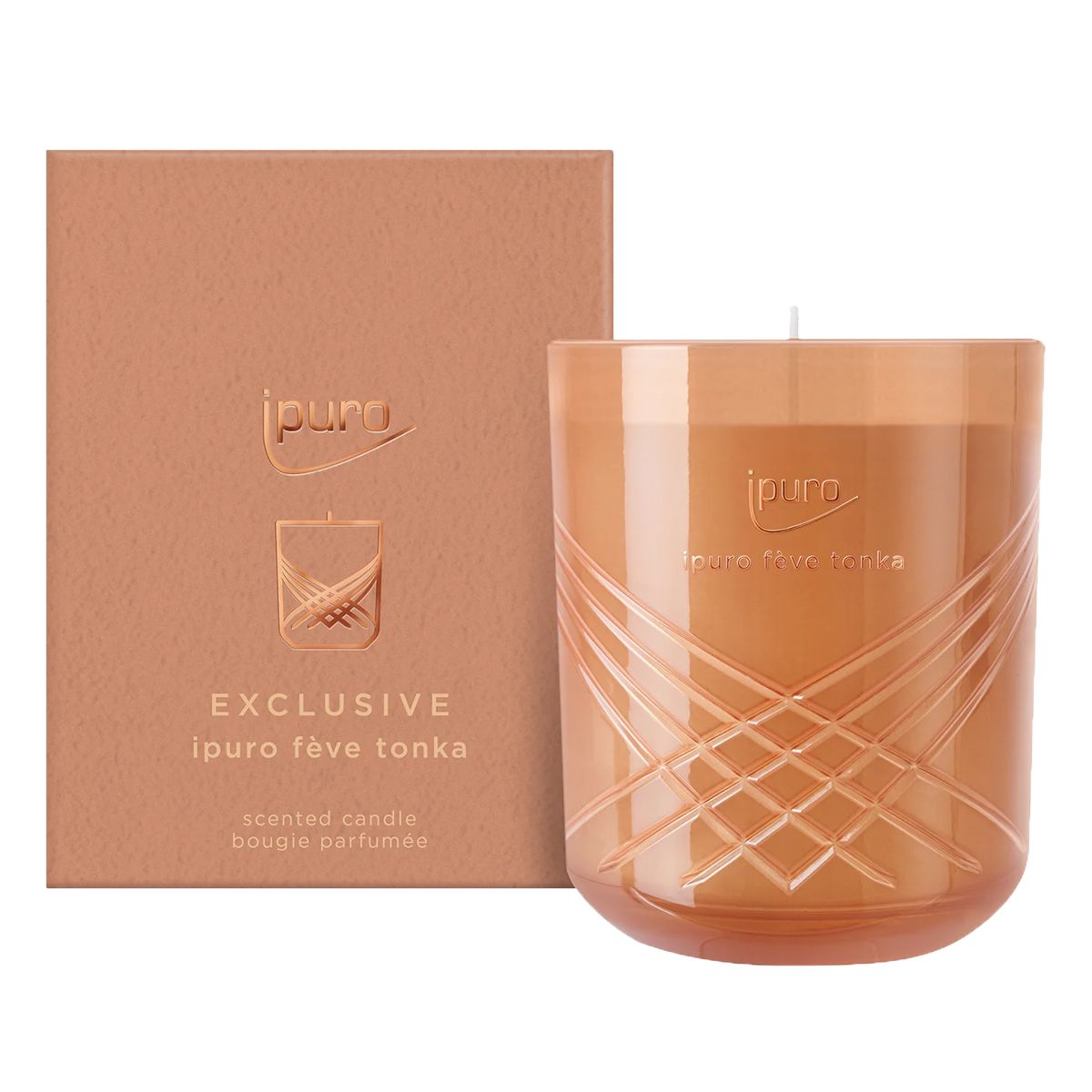 Ipuro ipuro parfumé à la bougie feve tonka 270gr