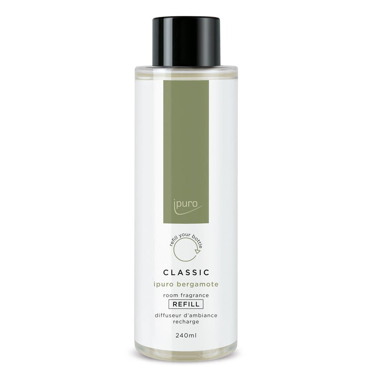 Ipuro Ipuro Gerdiffuser REFILL BERGAMOTE 240ML