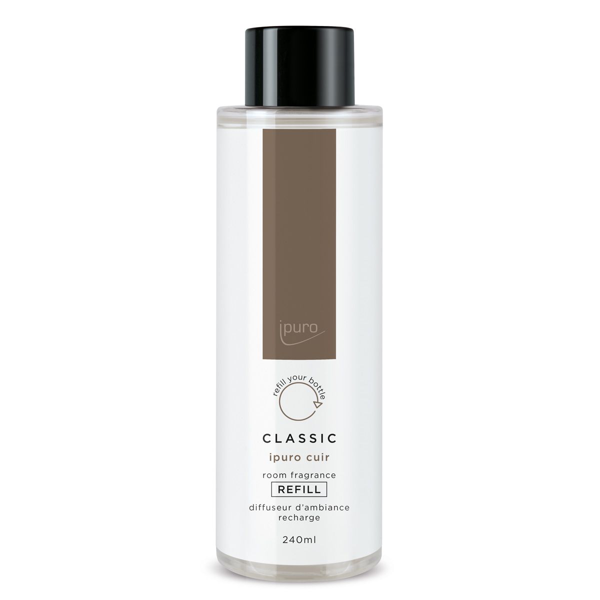 Ipuro Ipuro Geurodiffuser Refill Cuir 240ml