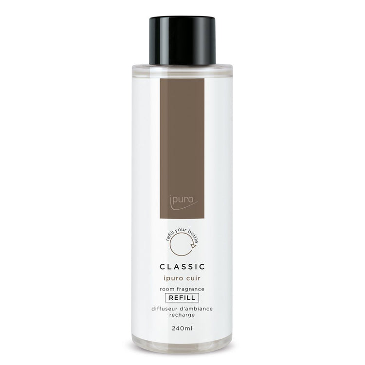 Ipuro Ipuro Geurodiffuser Refill Cuir 240ml