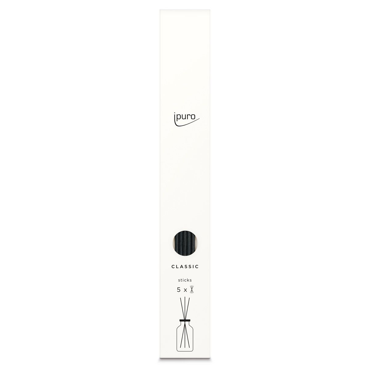 Ipuro ipuro recharge bâton noir pour 240 ml