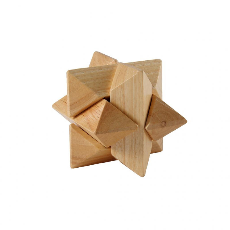 Angeltoys iq puzzle bois - étoile