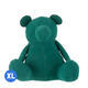 Arrêt de porte J-line ours en peluche grand vert