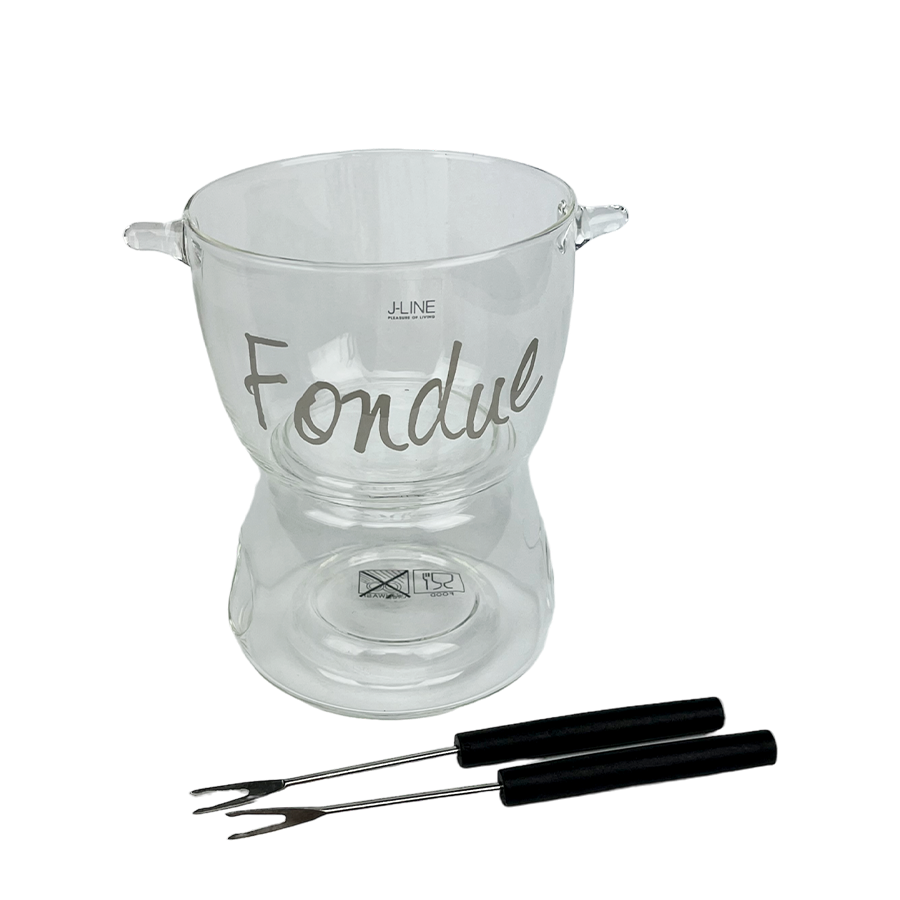 Verre à fondue J-line ø10,5x15,5cm