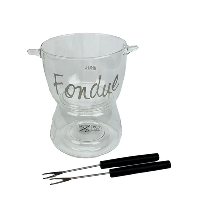 Verre à fondue J-line ø10,5x15,5cm