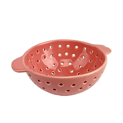 Passoire en céramique J-line corail ø16,5x8cm