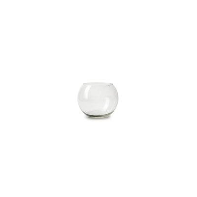 B-living vase rond rondo verre clair ø19xh15cm