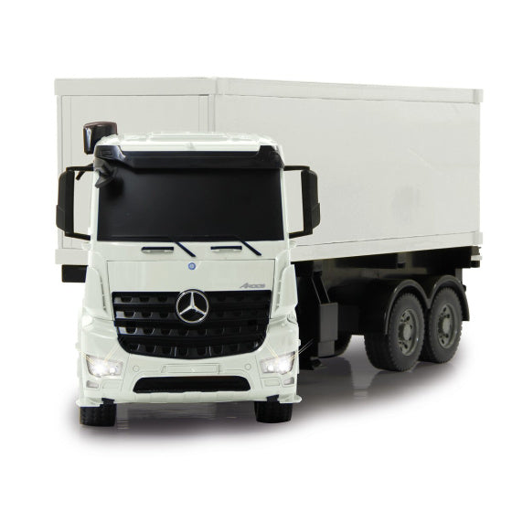 Jamara RC Mercedes-Benz Arocs Container Truck 2,4 GHz blanc 1:20