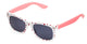 Spectrum Spectrum Lunettes de soleil fille rose blanc avec étoile rouge