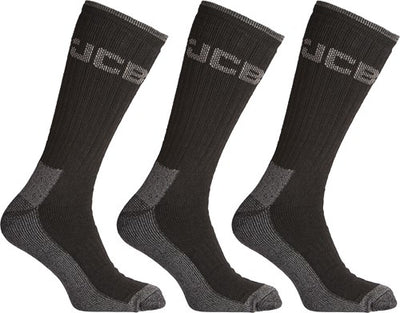 Achetez des vêtements de travail Jcb sur toolmax.nl chaussettes de travail jcb heavy duty | taille 44-47 | 3 paires - jcbx108b
