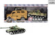 Véhicule blindé militaire TOI-TOYS avec réservoir