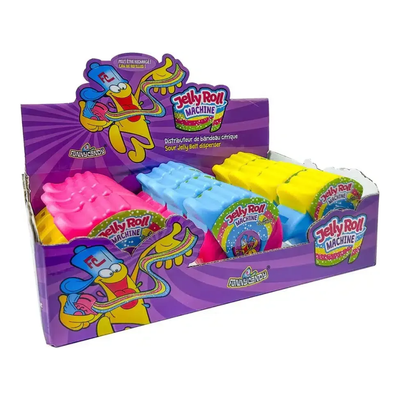 Machine à rouler la gelée de bonbons amusante (12 pièces)