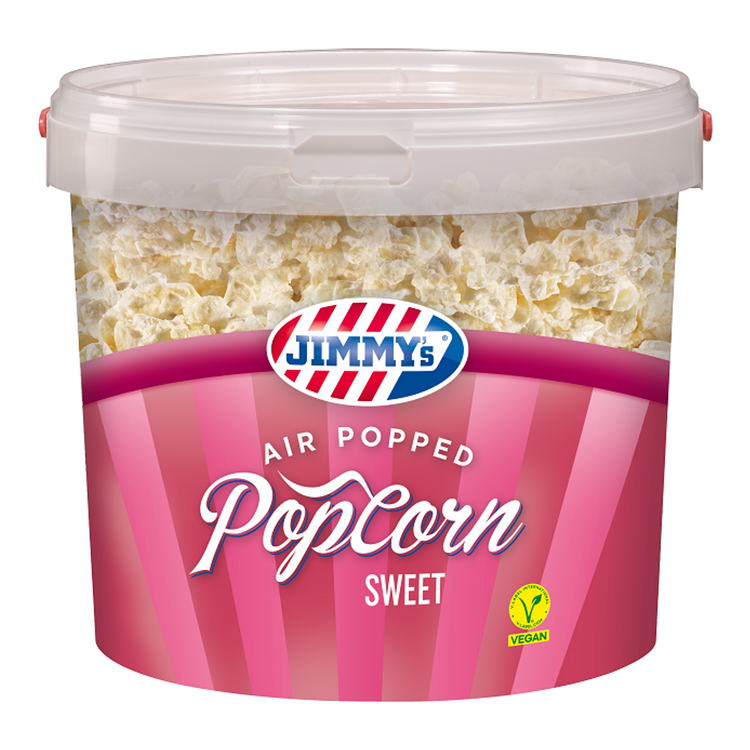 Seau sucré pop-corn Jimmy's (12x 220gr)