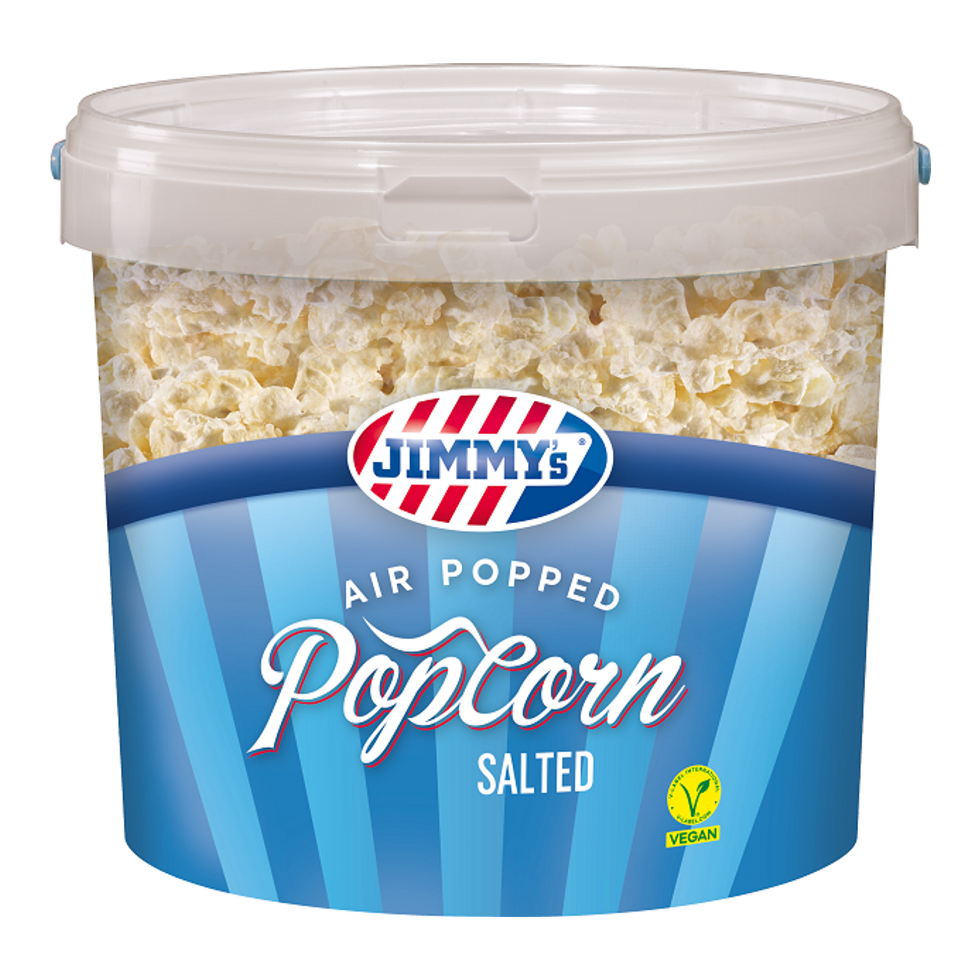 Seau à sel pour popcorn Jimmy's Jimmy's (12x 140gr)