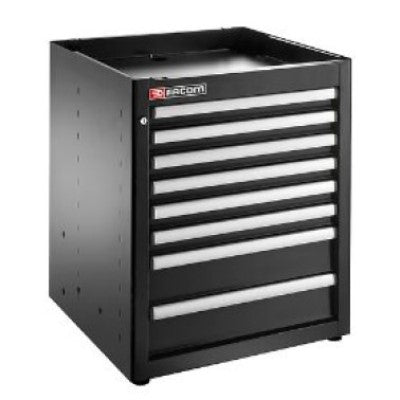 Caisson à tiroirs Facom | 8 tiroirs | noir | jls3-mbs8t jls3-mbs8tbs