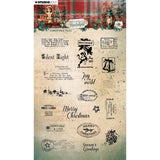 Lumière de studio • Nostalgie festive timbre clair courrier de Noël - afbeelding 1