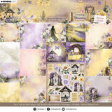 Studio light • bloc de papier design en pleine croissance, scrapbooking - afbeelding 1