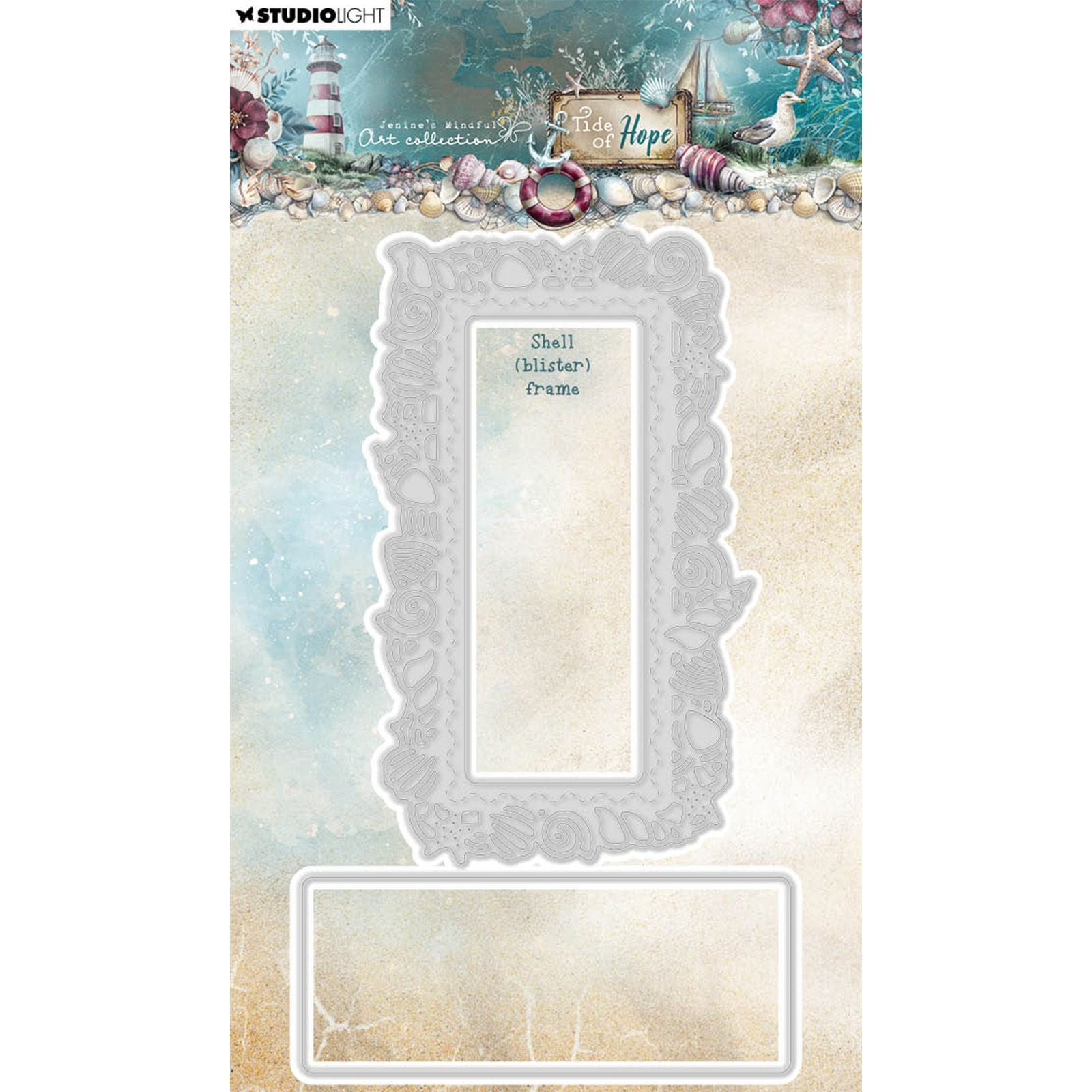 Studio Light • Tide of Hope, matrice de découpe, cadre (blister)