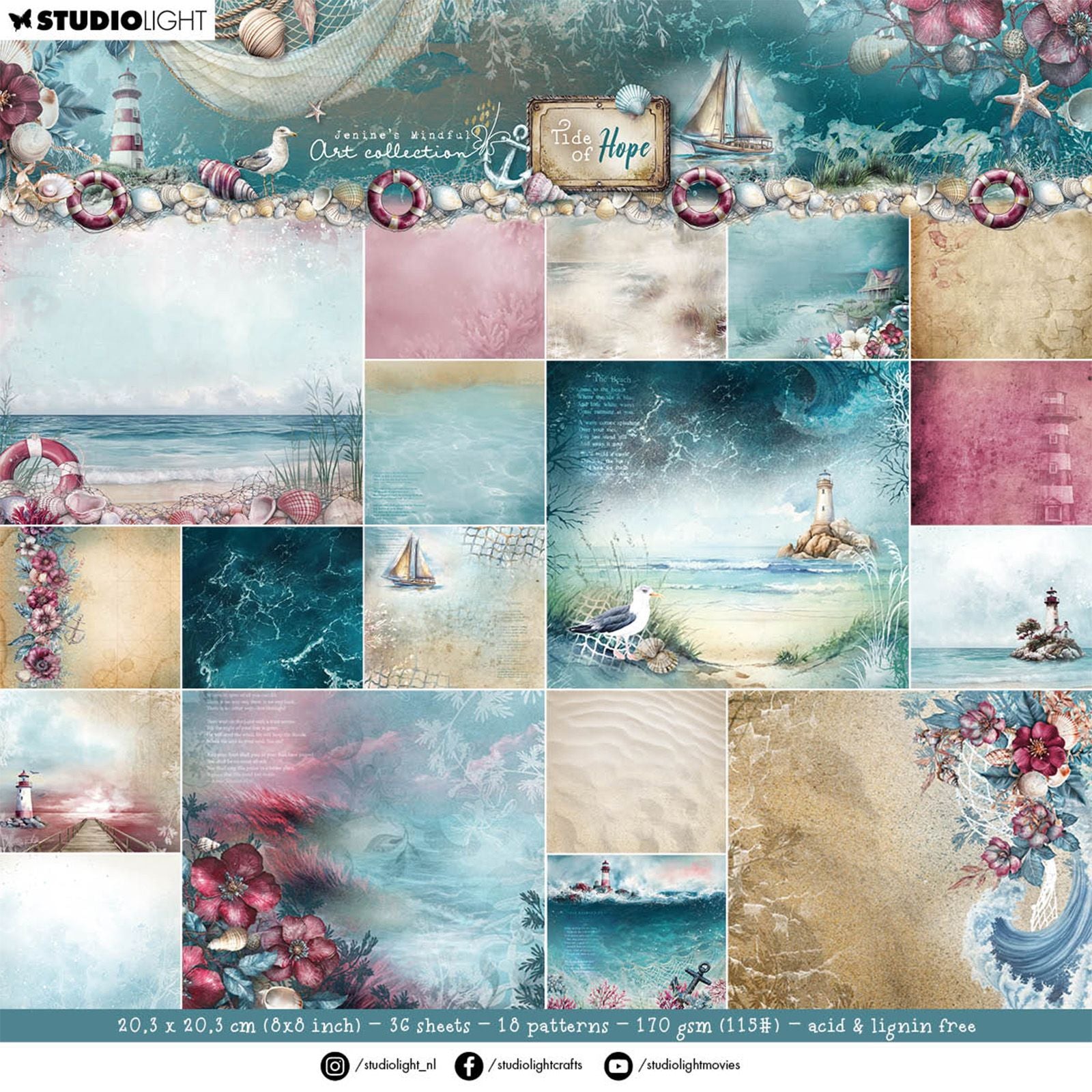 Studio Light • Fond d'écran en papier design Tide of Hope