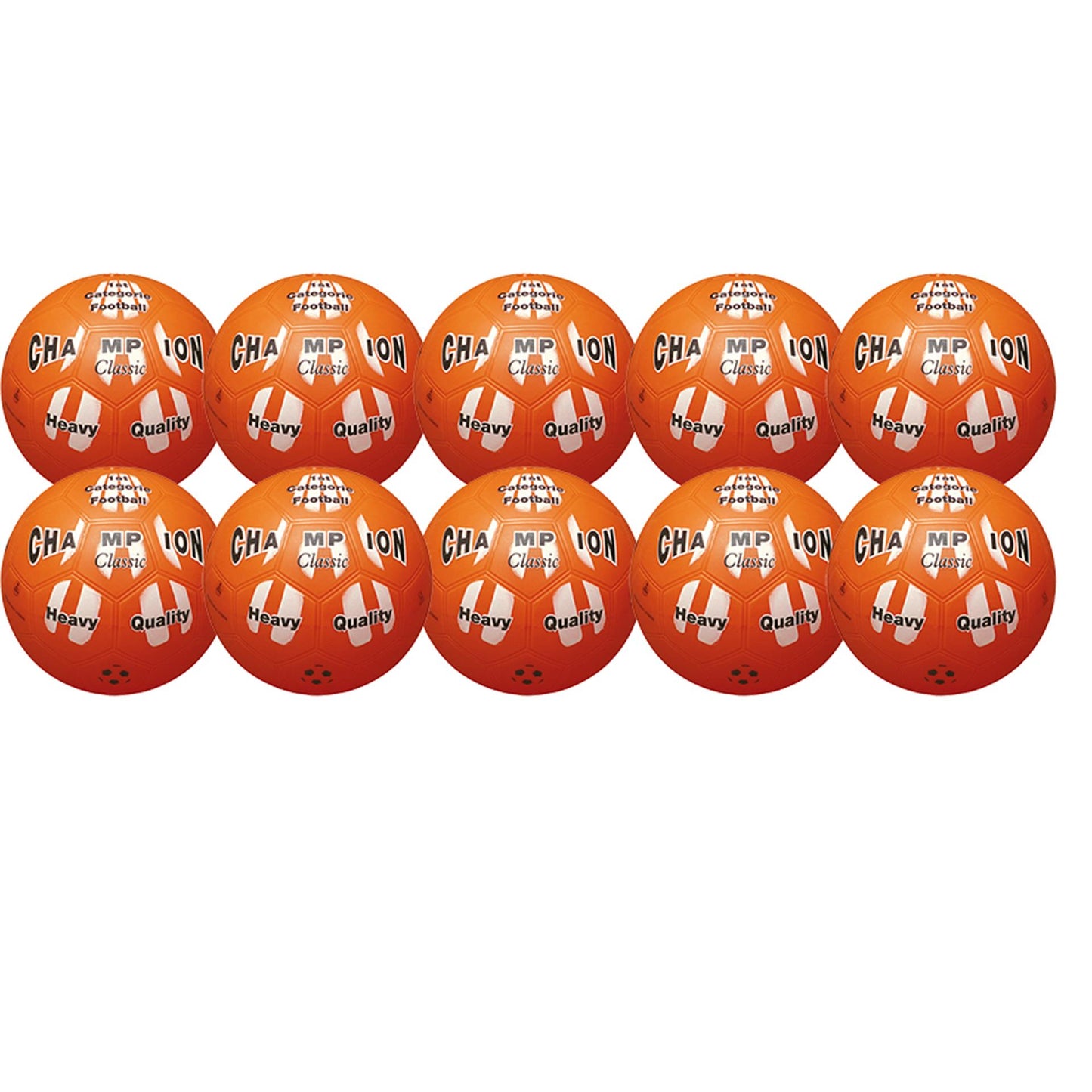 Mondo ballon de champion orange 23cm sac a10