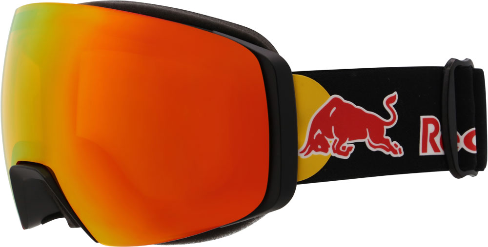 Red bull spect eyewear jon-02re2 orange avec miroir rouge - masque de ski