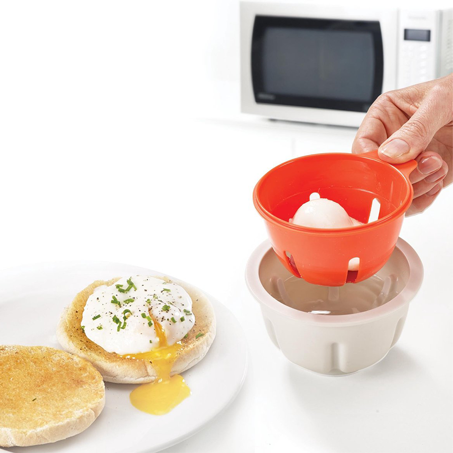 Joseph joseph m-cuisine pocheuse à œufs au micro-ondes
