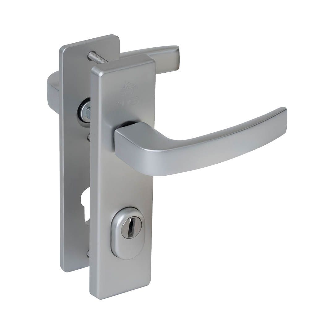 Némef 3407-2-f1 | 55 mm | plaquette | ferrures pour portes de sécurité | kg* | conception nemef | bouclier court** - 9340720590