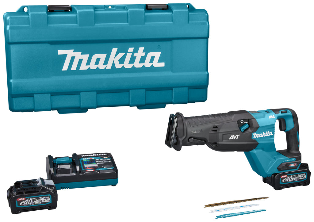 Scie alternative à batterie Makita xgt 40v max 4.0ah