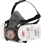 Demi-masque Jsp | et 140 et 143 | pressé pour vérifier incl. filtre p3 | m | 1 pièce - bht0a3-0l5-n00 - bht0a3-0l5-n00
