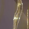 Corde de jute 8x2 mètres sur batterie 160 lumières LED - 5510134
