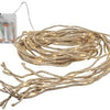 Corde de jute 8x2 mètres sur batterie 160 lumières LED - 5510134